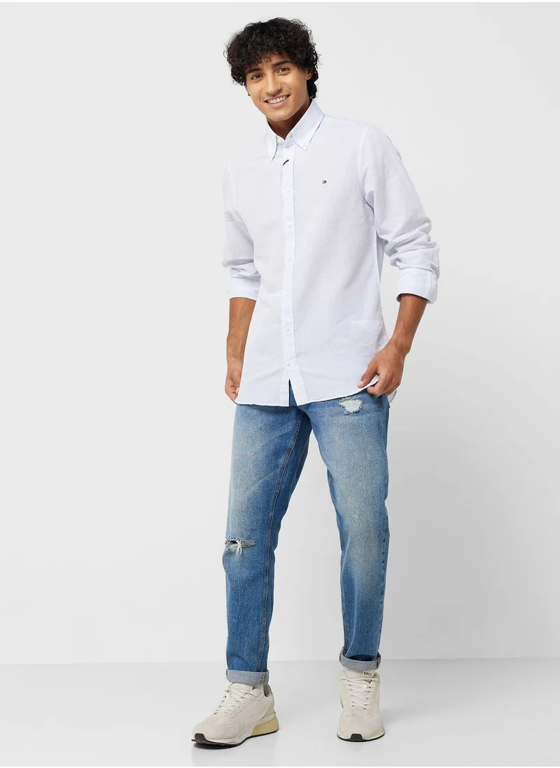 TOMMY HILFIGER Button Down Slim Fit Shirt