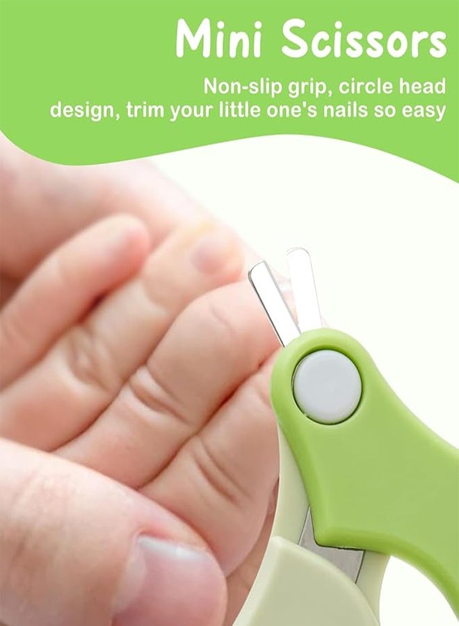 Baby Nail Clippers Kit (Green) - Image 3