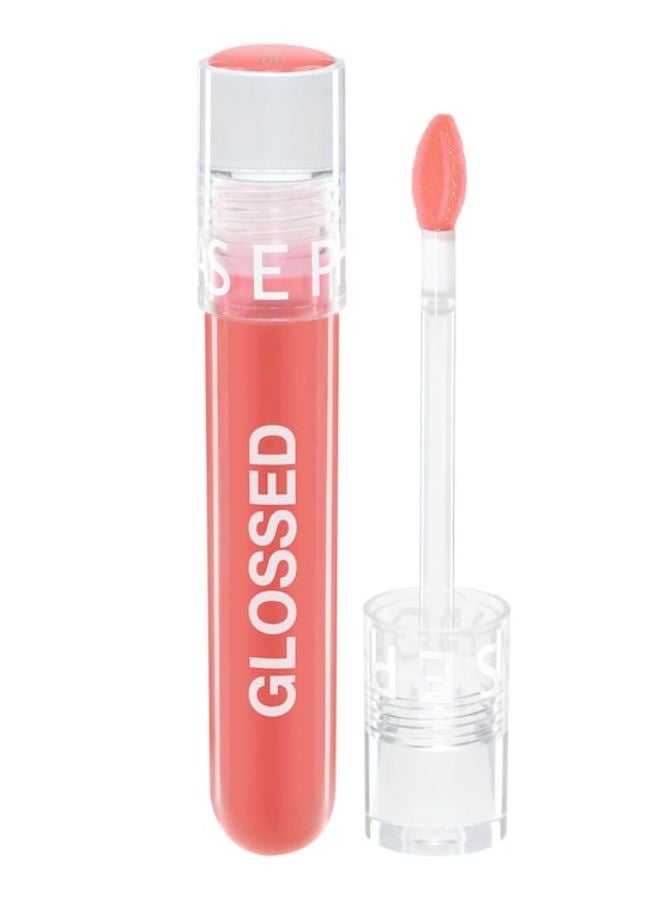 SEPHORA COLLECTION Sephora Glossed Moisturizing Lip Gloss – Glassy Shine,06 Empowered, Hydrating & Smoothing Lip Gloss, Glittery Finish, 5 mL (0.16 oz) - Image 1