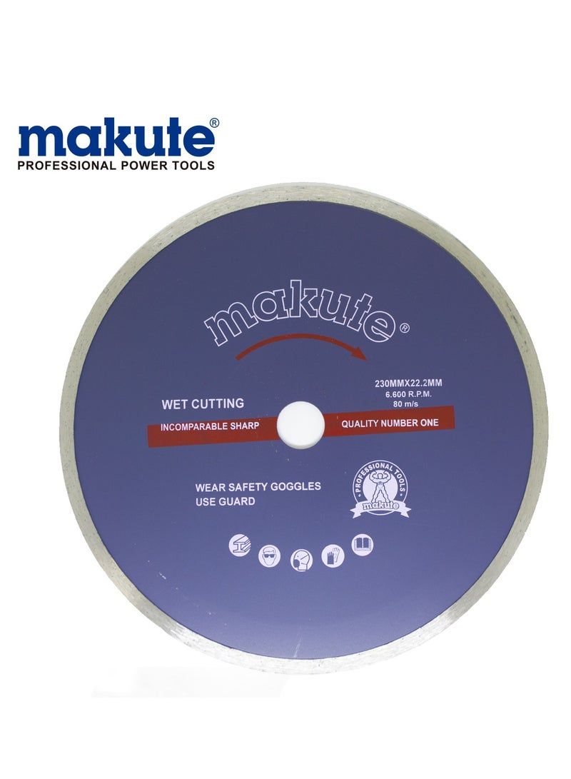 makute 9" Plain Granite Disc