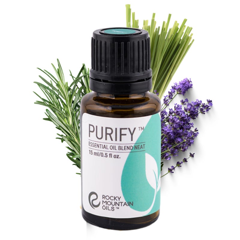 Rocky Mountain Oils Purify Essential Oil Blend 15ml - Organic, Diffuser Oil, Frankincense, Sage oil Pure Essential Oils for Diffuser and Aromatherapy, Perfect for Hotel, Spa, Sleep Diffuser Oil - Image 2