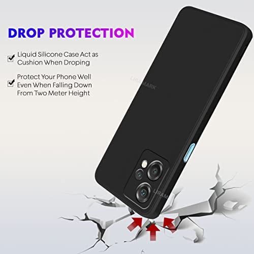 LIRAMARK Silicone Soft Back Cover Case for OnePlus Nord CE 2 Lite 5G / 1+Nord CE 2 Lite 5G (Silicone Black) - Image 5