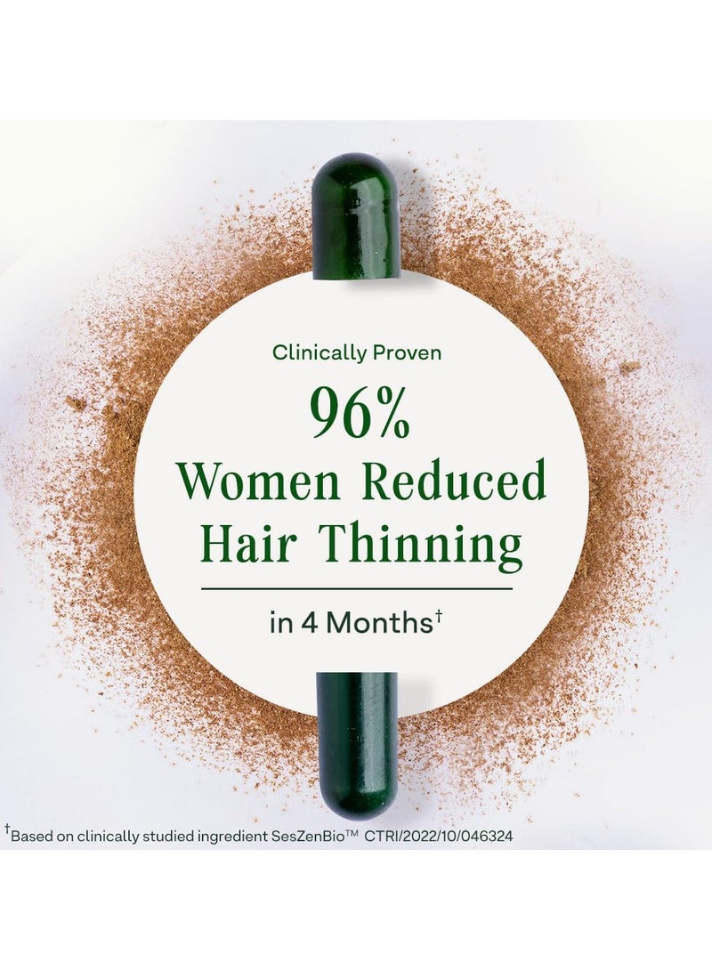 أوزيفا عناصر متقدمة لنمو الشعر | يقلل من تساقط الشعر ويحسن تغطية فروة الرأس | تم تركيبه بواسطة العلماء باستخدام عناصر نباتية نقية | لا توجد آثار جانبية للنساء | 90 قبعات - Image 3