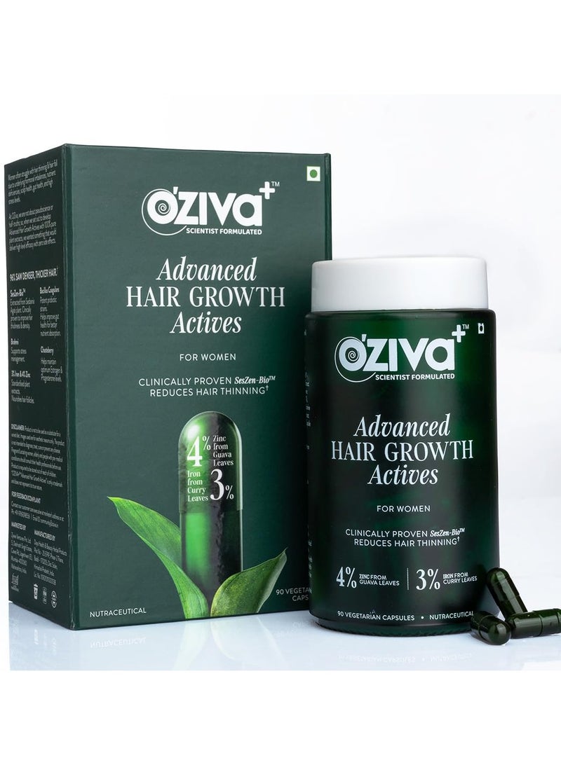 أوزيفا عناصر متقدمة لنمو الشعر | يقلل من تساقط الشعر ويحسن تغطية فروة الرأس | تم تركيبه بواسطة العلماء باستخدام عناصر نباتية نقية | لا توجد آثار جانبية للنساء | 90 قبعات - Image 1