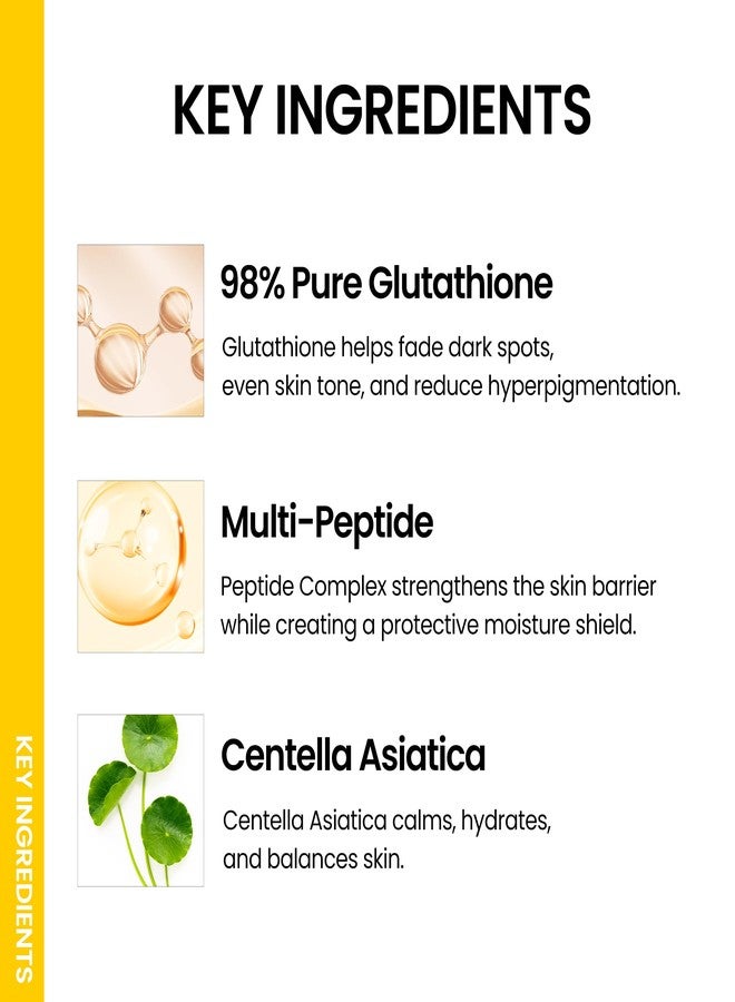 ONGREDIENTS Skin Barrier Glow Mist, Dual-Layer Facial Mist, 98% Pure Glutathione, Multi-Peptide, Centella, Ultra-Fine Spray, Cooling, Dry and Sensitive Skin, Korean Skin Care, 3.38 fl. oz. / 100ml - Image 3