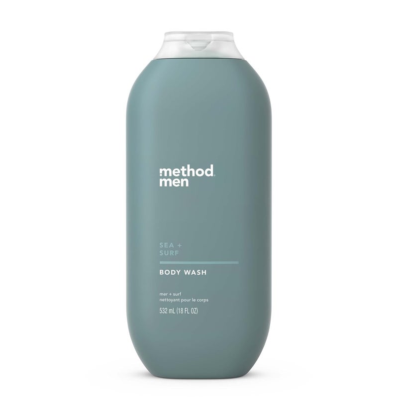 Method Method Men Body Wash Sea  Surf Paraben and Phthalate Free 18 fl oz Pack of 1