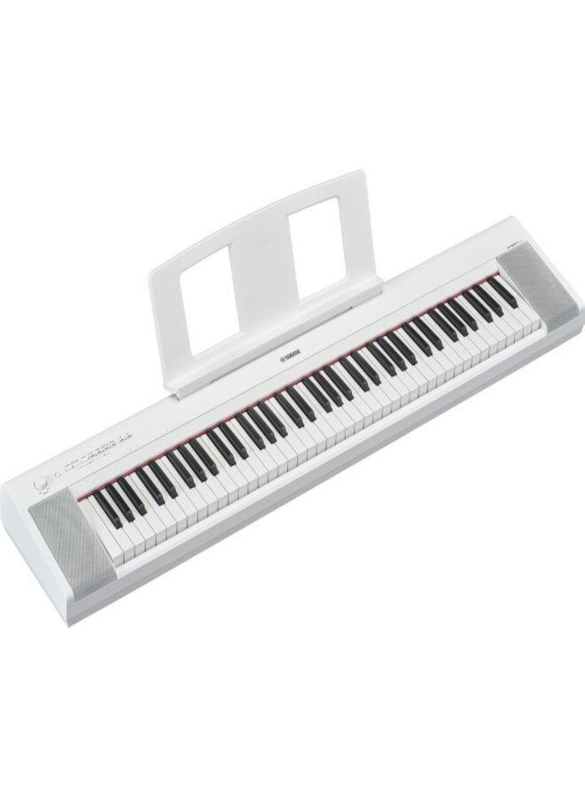 ياماها Yamaha NP-35W Portable Piano-Style 76-Key Keyboard - white - Image 2