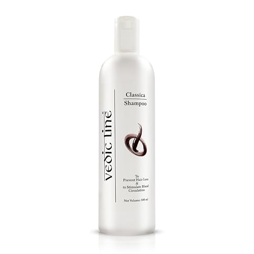 Vedic Line Vedicline Classica Shampoo, Reduce Hair Loss & Damage, Frizziness With Coffee Arabica Seed Oil, Jatamansi Extract For Strengthening Hair Follicles, 500ml - Image 1