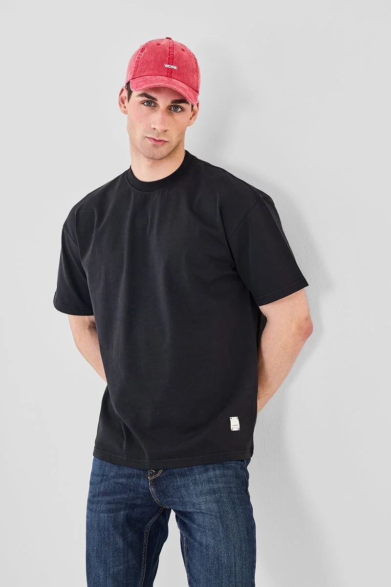 SNITCH Oversized 100% Cotton Core Lab T-Shirt