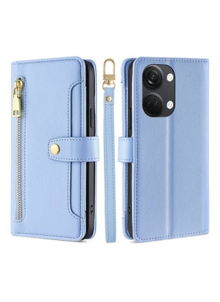 Case Cover For For OnePlus Ace 2V 5G Sheep Texture Cross-body Zipper Wallet Leather Phone Case(Blue) - pzsku/Z3E4E7E8FFA82AF309571Z/45/_/1709821143/7996c443-e5f3-4a76-beab-a8c76e170672