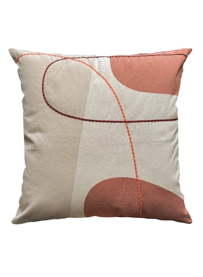 Donatella Embroidery Detail Decorative Cushion Multicolour 43 x 43 cm 461079