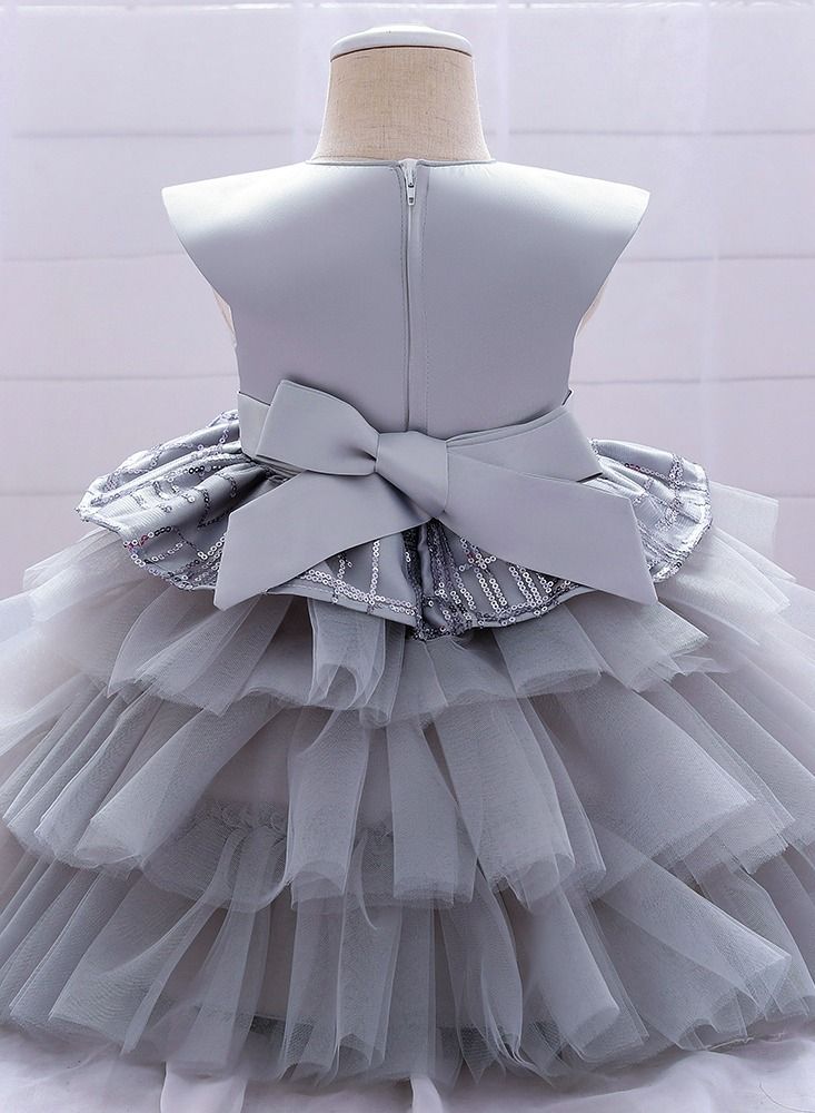 Loquat Mesh Detailed Bubble Dress  - Image 2