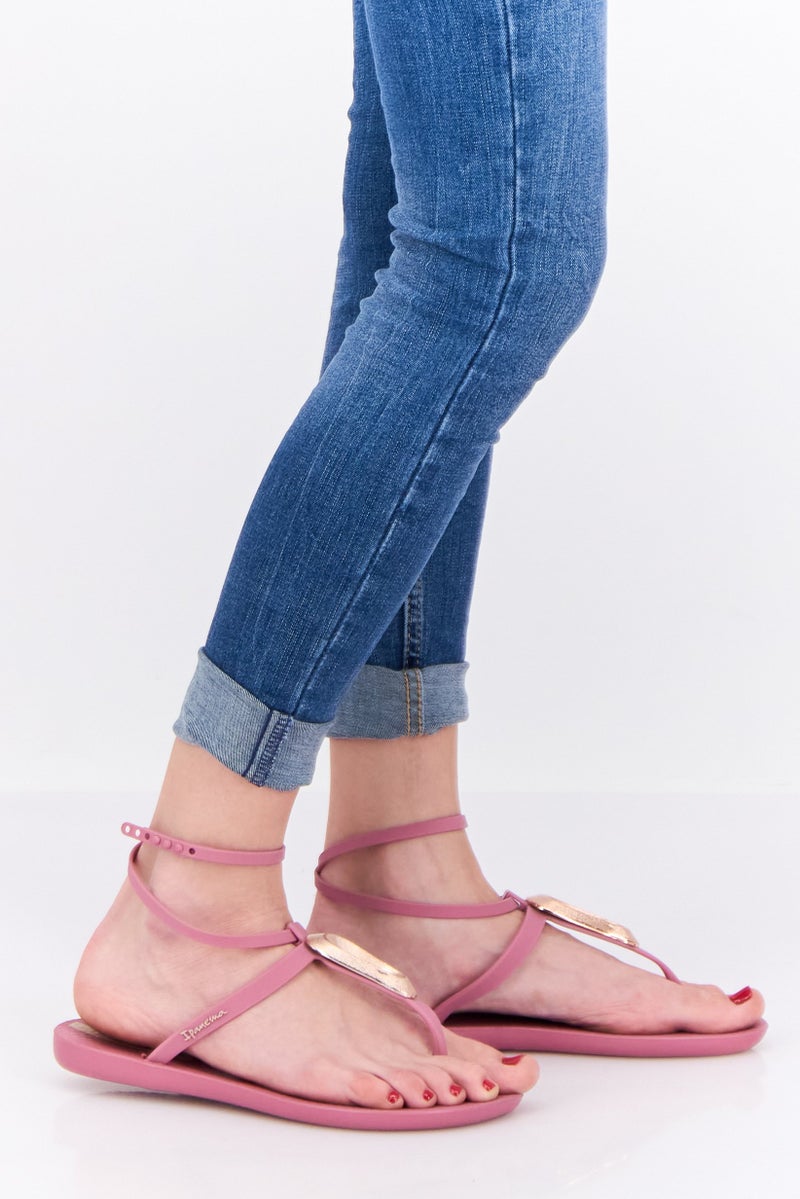 Ipanema Women Fashion Snap Slippers, Lilac - Image 2