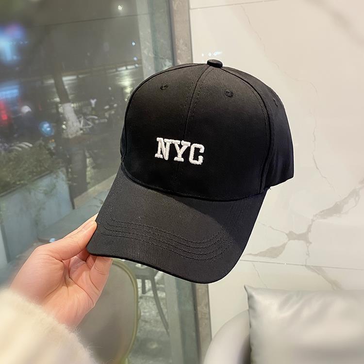Baseball Cap Men Women Korean Trendy NYC Letter Embroidered Spring Summer Hat - Image 4