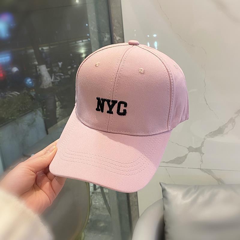 Baseball Cap Men Women Korean Trendy NYC Letter Embroidered Spring Summer Hat - Image 3