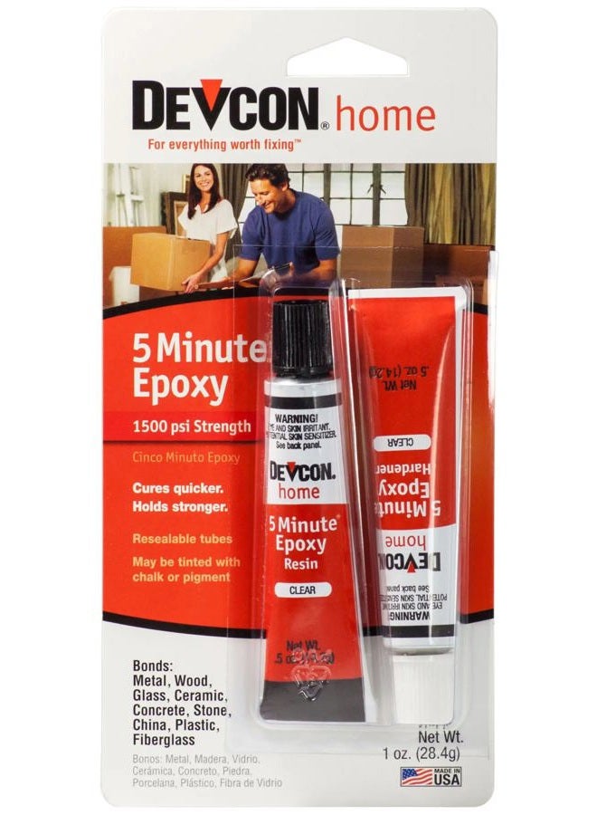 DEVCON 5 Minute Epoxy - Image 1