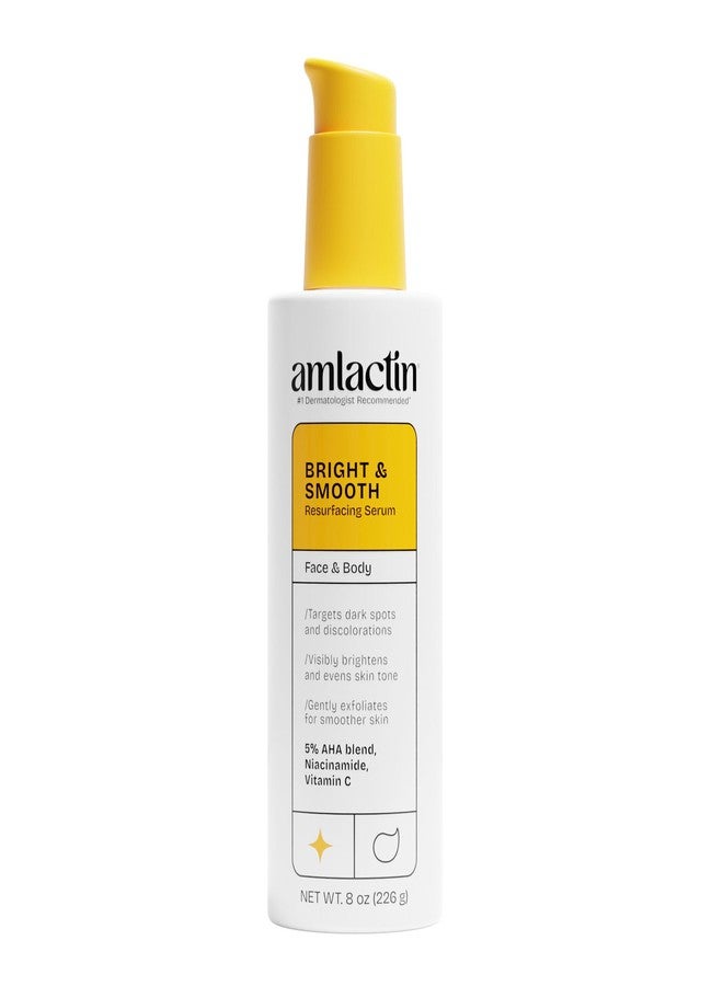 Amlactin Bright and Smooth Resurfacing Serum, 8oz - Image 1