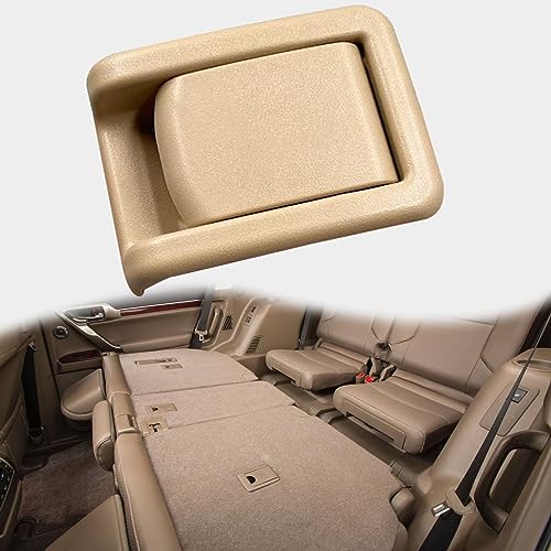 E-Vniko Rear Seat Lock Control Lever Compatible for 2009-2019 Toyota 4runner Land Cruiser Prado Lexus GX400 GX460 Replace Beige Seat Handle Lever Sub-Assy 72057-60130-C0 - Image 1