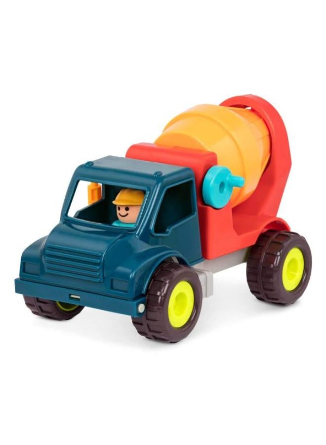 B. Toys Concrete Mixer With A Driver Figure - Image 1