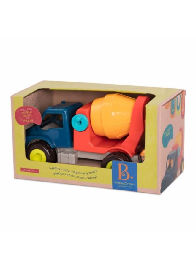 B. Toys Concrete Mixer With A Driver Figure - Image 3