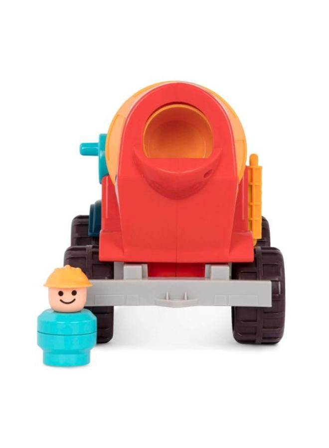 B. Toys Concrete Mixer With A Driver Figure - Image 2
