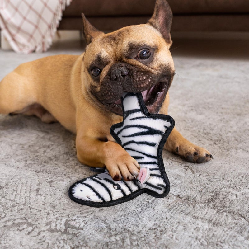 SHARLOVY No Stuffing Dog Toys Crinkle Squeaky, Long Lasting Chews for Aggressive, Durable Plush Dog Puppy Chew Toys for Teething, with 6 Tough Layers for Small Medium Large Breed - Image 5