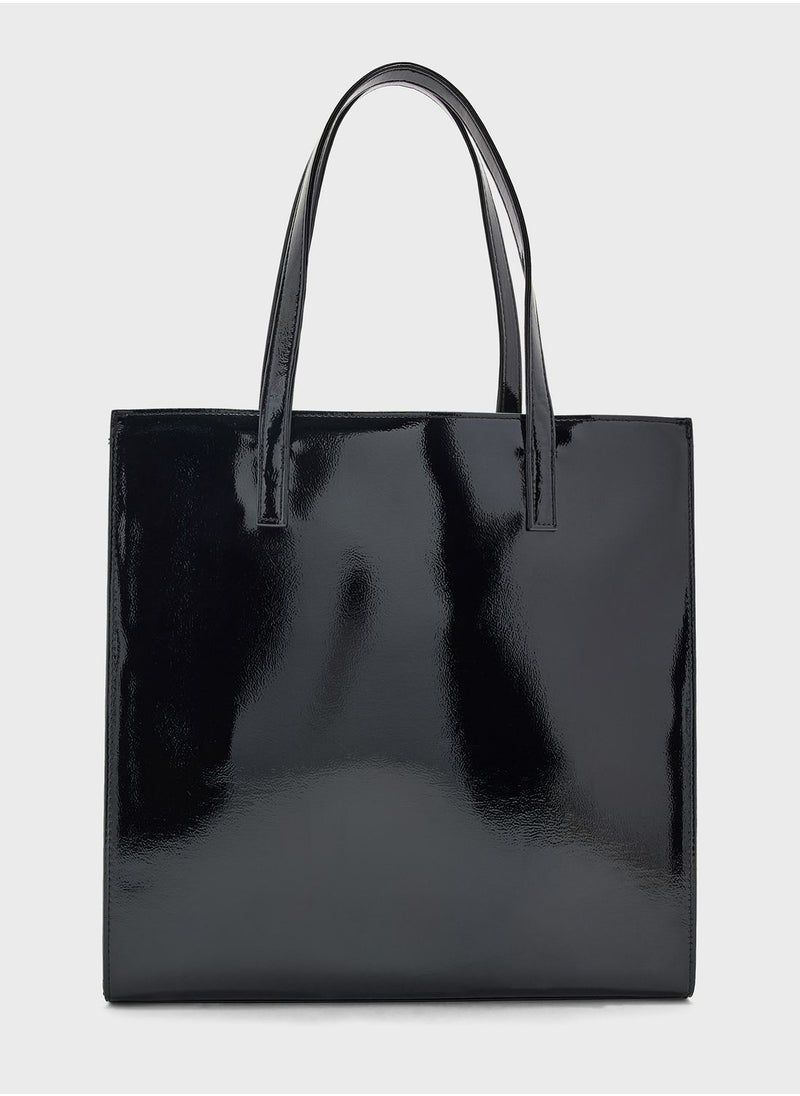 Ted Baker - Crinkon Large Crinkle Texture Icon Bag - Image 1