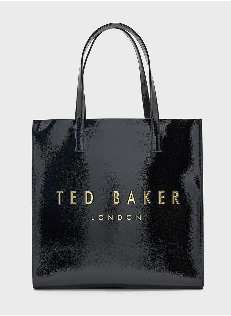 Ted Baker - Crinkon Large Crinkle Texture Icon Bag - Image 1