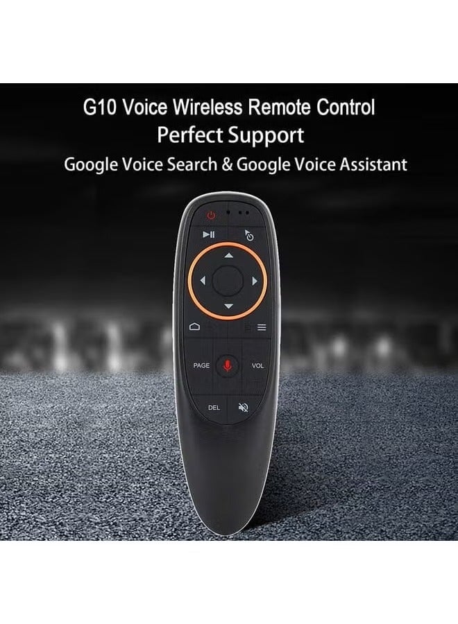 PROMASS Wireless Remote Control With Usb Receiver Voice Control For Android -Smart Tv Pc Laptop Notebook Black  - Image 2