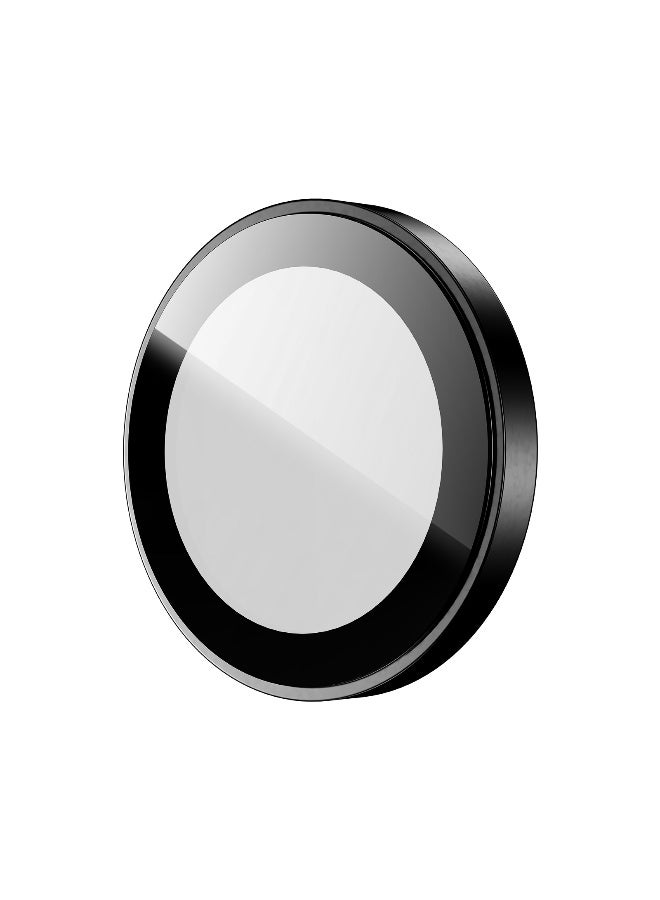 دوكس دوتشيز واقي عدسة كاميرا ايفون 17 برو / 17 برو ماكس من سلسلة دوكس دوتشيز هوك واقي عدسة زجاجي مقوى - اسود - Image 1