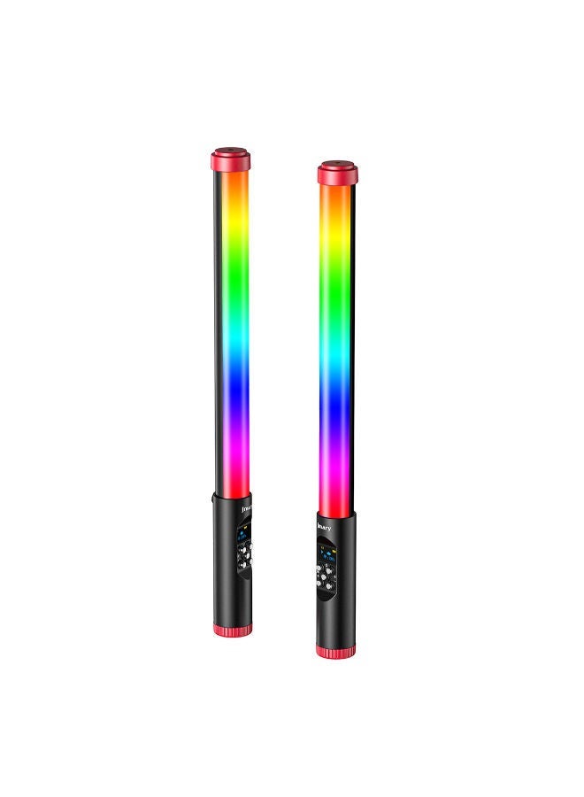 Jmary Premier RGB Photography Lamp Portable Handheld LED Video Light Wand 10W With Multiple Colors Different Light Effects Universal with Remote Control Waterproof Lighting Bar - Image 1