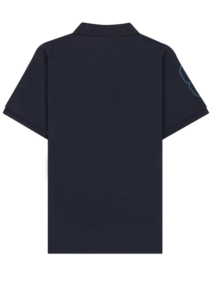 GIORDANO Junior Embroidery Short Sleeve Bold Polo