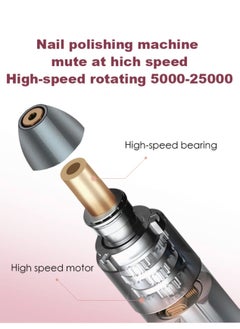 Generic Electric Nail Drill Machine Milling Cutters Set Manicure Drill  - Image 5