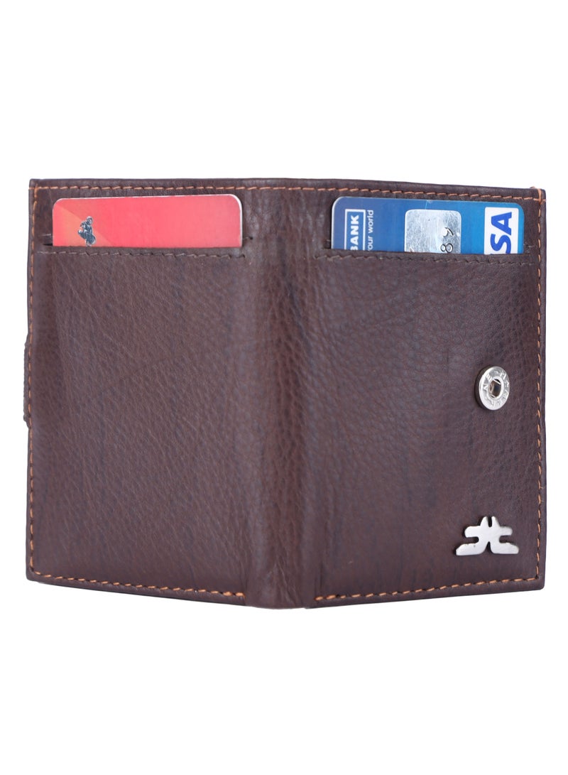 LAVERI LEATHER Laveri Genuine Leather Designer Card Holder Wallet With RFID Protection  - Image 4