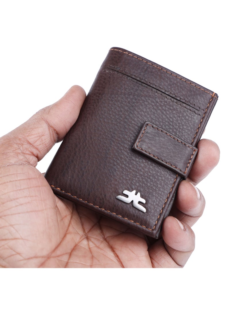 LAVERI LEATHER Laveri Genuine Leather Designer Card Holder Wallet With RFID Protection  - Image 5