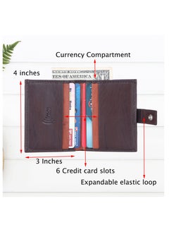 LAVERI LEATHER Laveri Genuine Leather Designer Card Holder Wallet With RFID Protection  - Image 2