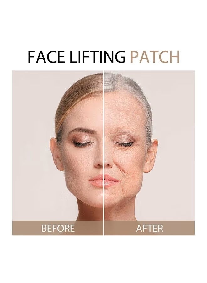 إسكدنيا 120 Pcs Face Lifting Patch, Invisible Stretchable Facial Tape, for Double Chin Eyes Skin Facial Wrinkles Double Chin - Image 4