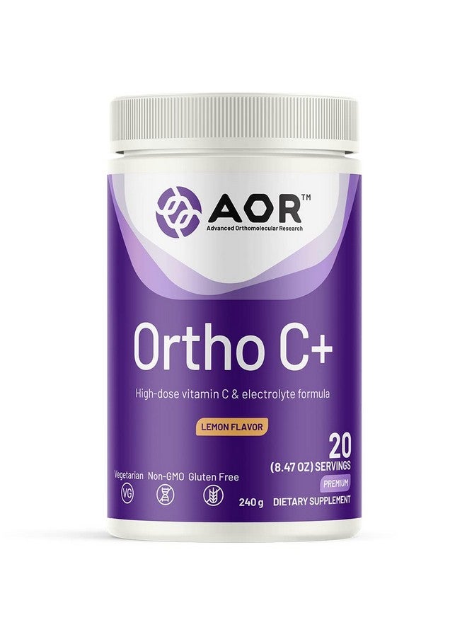 AOR, Ortho C+, High-dose Vitamin C & Electrolyte Formula, 240g (20 Servings) - Image 1