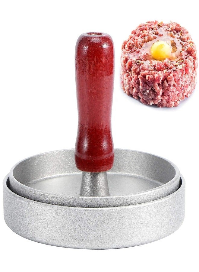 SEVIA Burger Press Patty Maker Hamburger Maker Nonstick Zinc Alloy Presser for Barbecue Grilling - Image 4