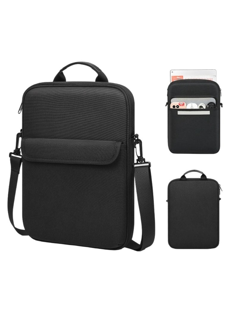 XICEN 13-inch Tablet Sleeve Bag, Laptop/Tablet Hand Bag, Business Laptop Carry Bag with Shoulder Strap - Image 1