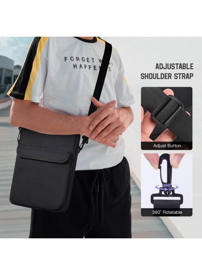 XICEN 13-inch Tablet Sleeve Bag, Laptop/Tablet Hand Bag, Business Laptop Carry Bag with Shoulder Strap - Image 5