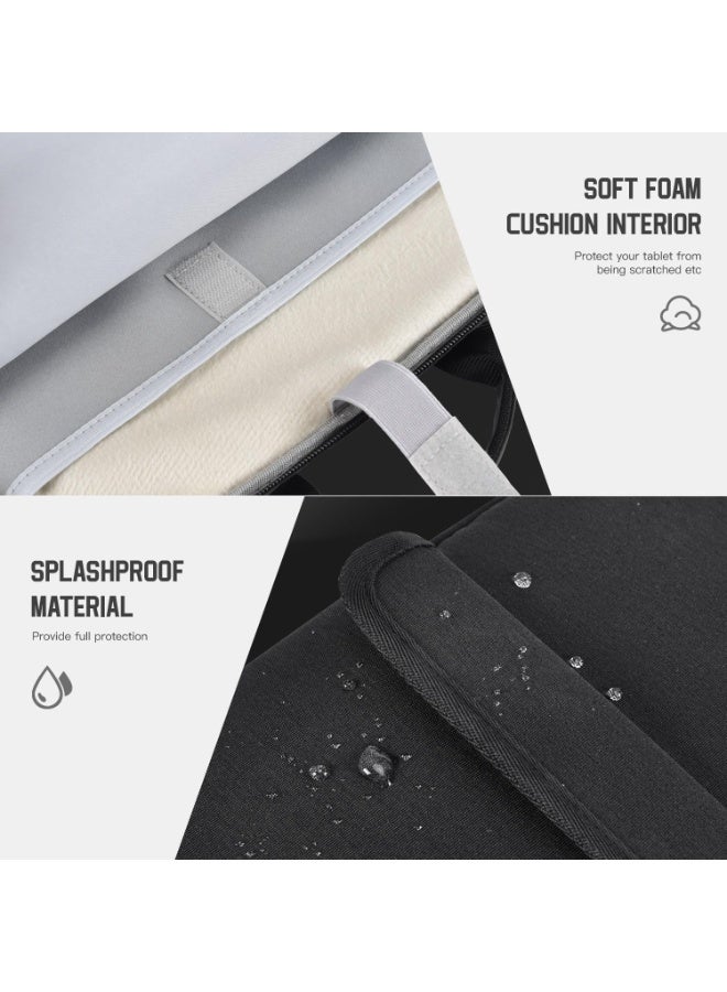 XICEN 13-inch Tablet Sleeve Bag, Laptop/Tablet Hand Bag, Business Laptop Carry Bag with Shoulder Strap - Image 4