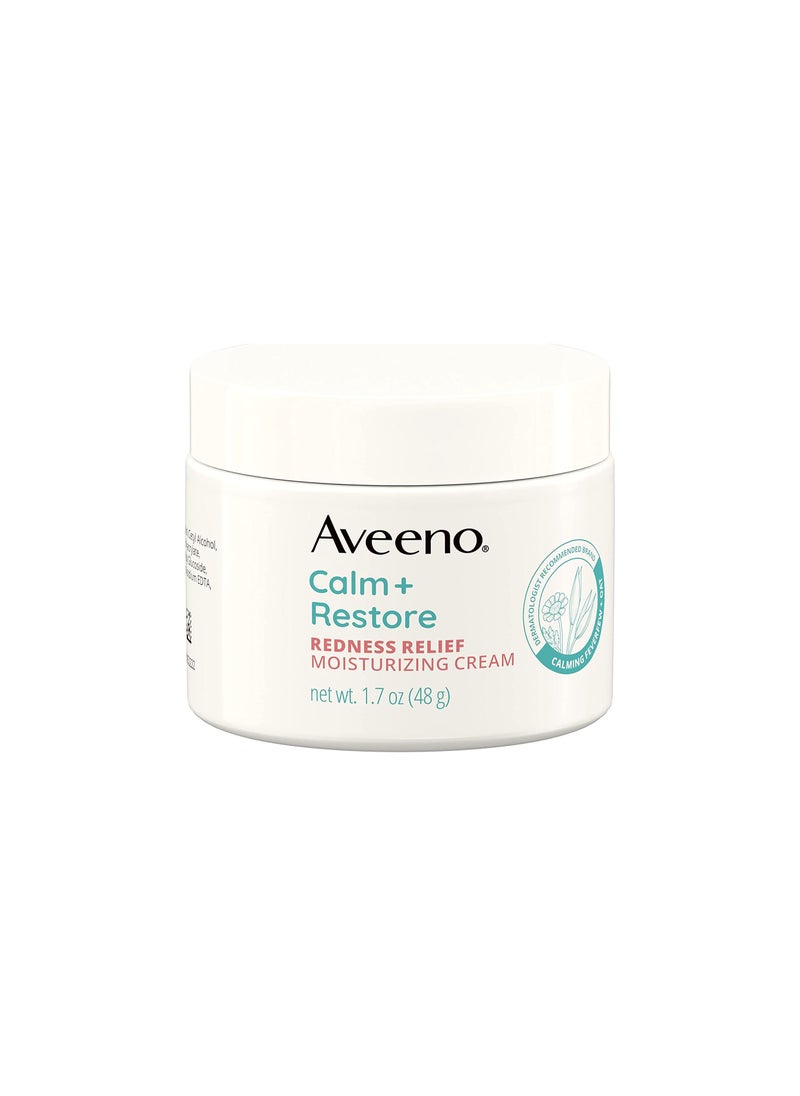 Aveeno - A daily face cream for sensitive skin that moisturizes it 48 G - Image 1