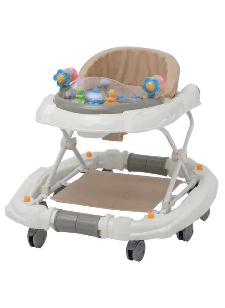Rally - Multi Function Foldable Soft Cushioned Seat 2 In 1 Baby Walker Rocker - Image 1