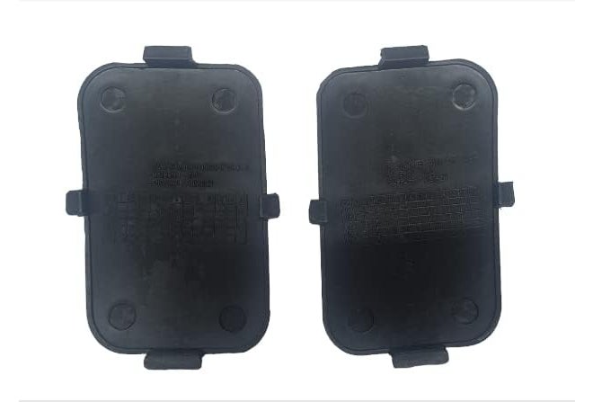 Pinzu Front Bumper Tow Hook Cover Cap Eye Cover Compatible/Replacement for Scorpio CRDE (2008 to 2014) 2nd Generation (Set of 2 pcs) - Image 2