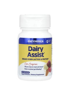 ENZYMEDICA Enzymedica, DairyAssist®, 30 Capsules  - Image 3