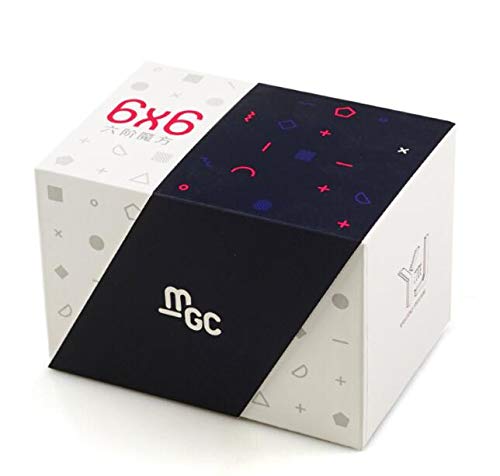 cuberspeed YJ MGC 6x6 M stickerless Speed Cube MGC Magnetic 6x6x6 Cube Puzzle - Image 5