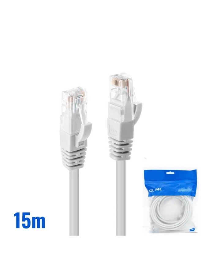جلينك Glink Ethernet Cable Cat 6 ethernet 15 M