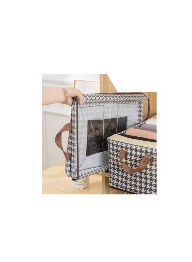 Household clothing and pants organizer box with Clear Cover  - Image 2