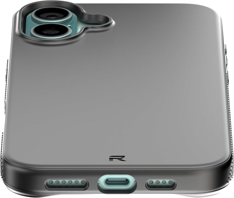 Rebel Air Case for iPhone 16 Plus [Air² Series] Compatible With MagSafe, Strong Magnets, Grippy Sides, Slim & Lightweight TPU Cover, Protective Corners, Raised Lens Ring, 6.7-in 16+ Phone 2024 (Black) - Image 4